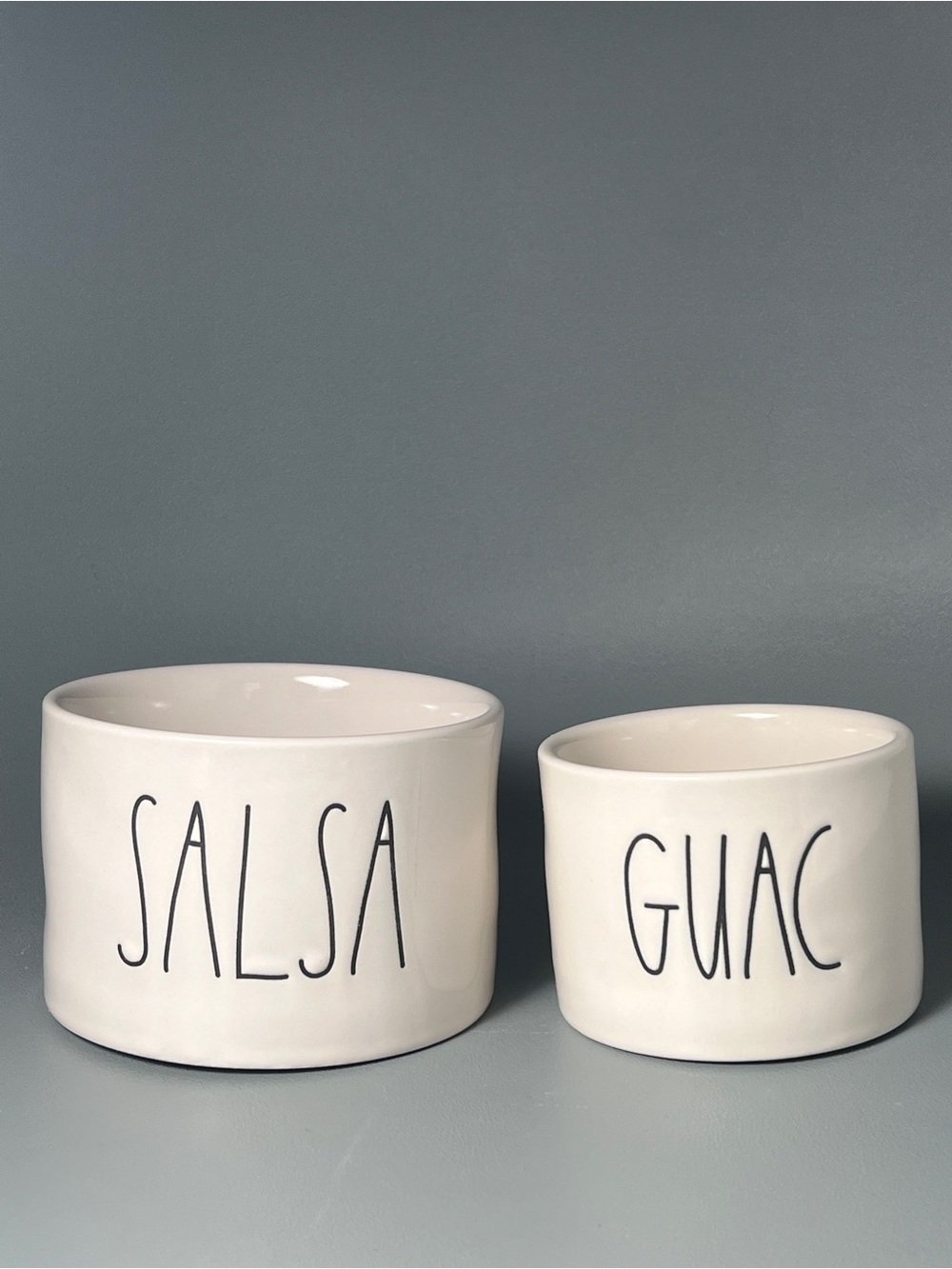 Rae Dunn Salsa Guac and Bowl Set - Picture 2 of 4
